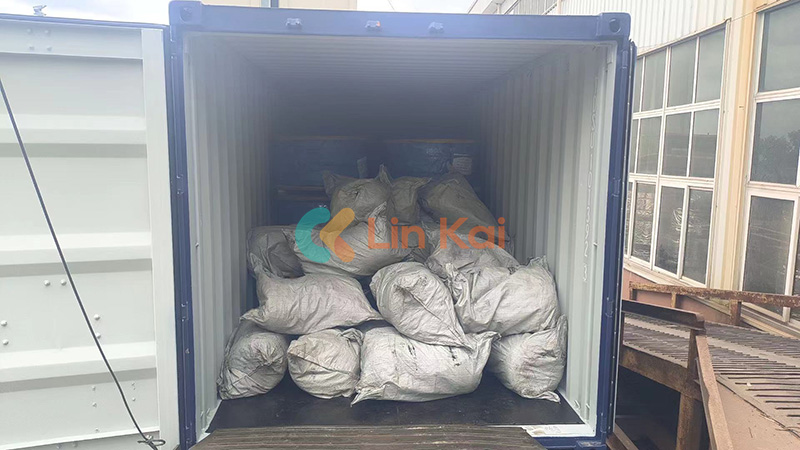 Anti-Twist-Stahldrahtseil in Container geladen, bereit für Indonesien